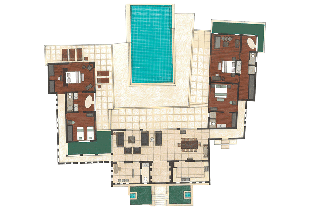 floorplan of ban laem set